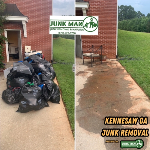 bulk trash Kennesaw GA junk removal services