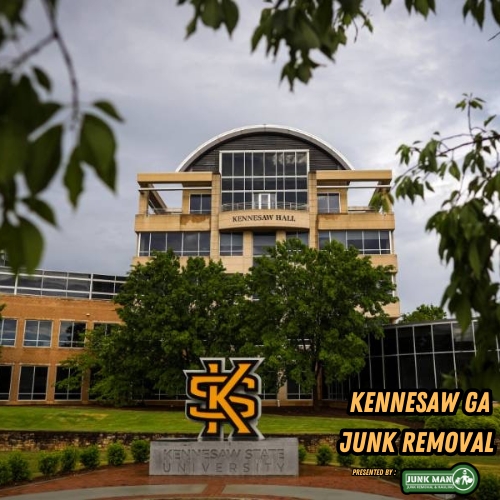 Kennesaw State University junk removal in Kennesaw GA