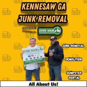 About Kennesaw Georgia Junk Removal